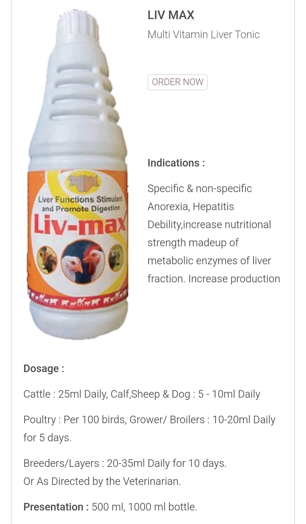 Picture of Livertonic 60